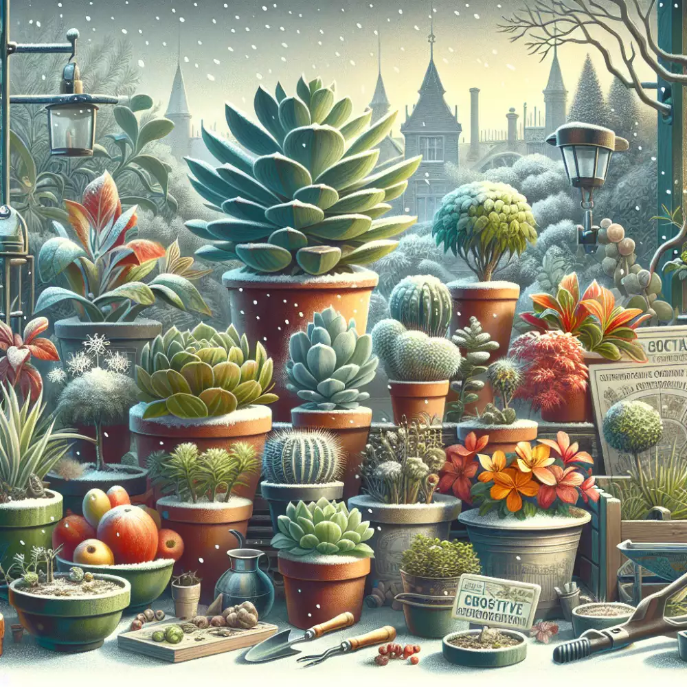 mrazuvzdorné rostliny do nádob